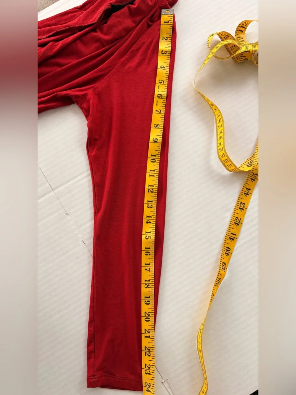 GG Collection Open-Front Red Cardigan - Picture 7 of 7